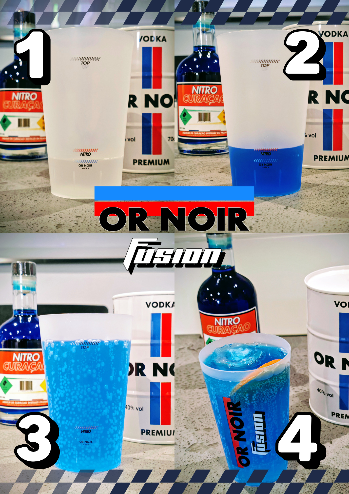 Pack FUSION Deep Water by OR NOIR Vodka