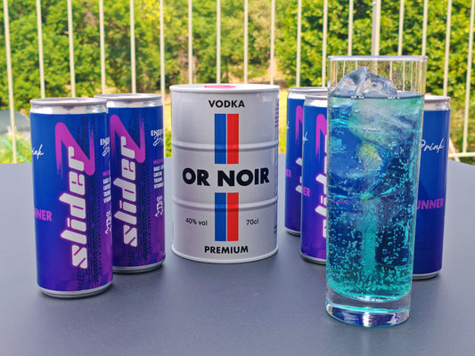 Pack Or Noir x SliderZ Nightrunner – L’élégance de la nuit, la maîtrise à haute tension.