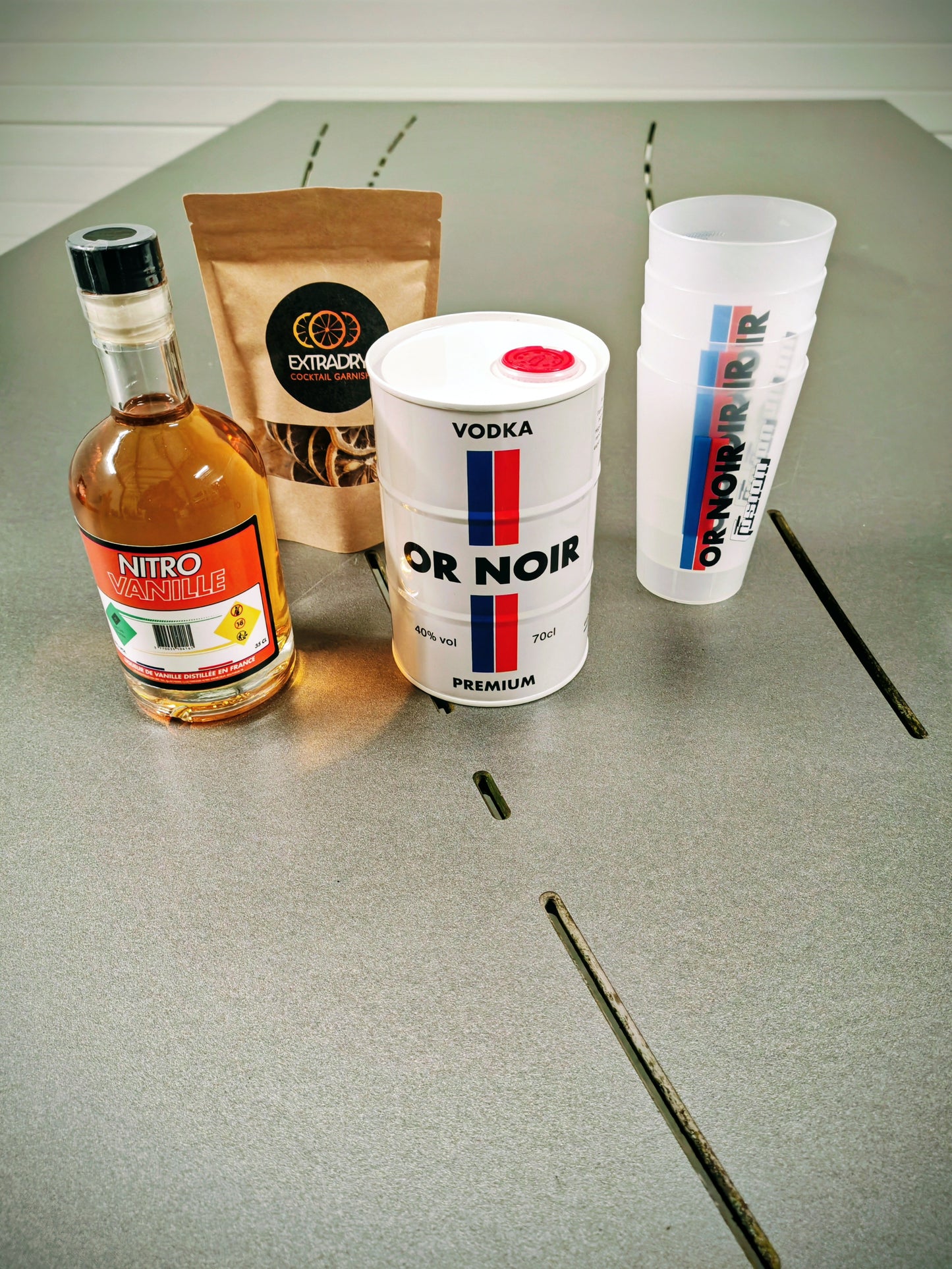 Pack FUSION Black Gold Rush by Or Noir Vodka