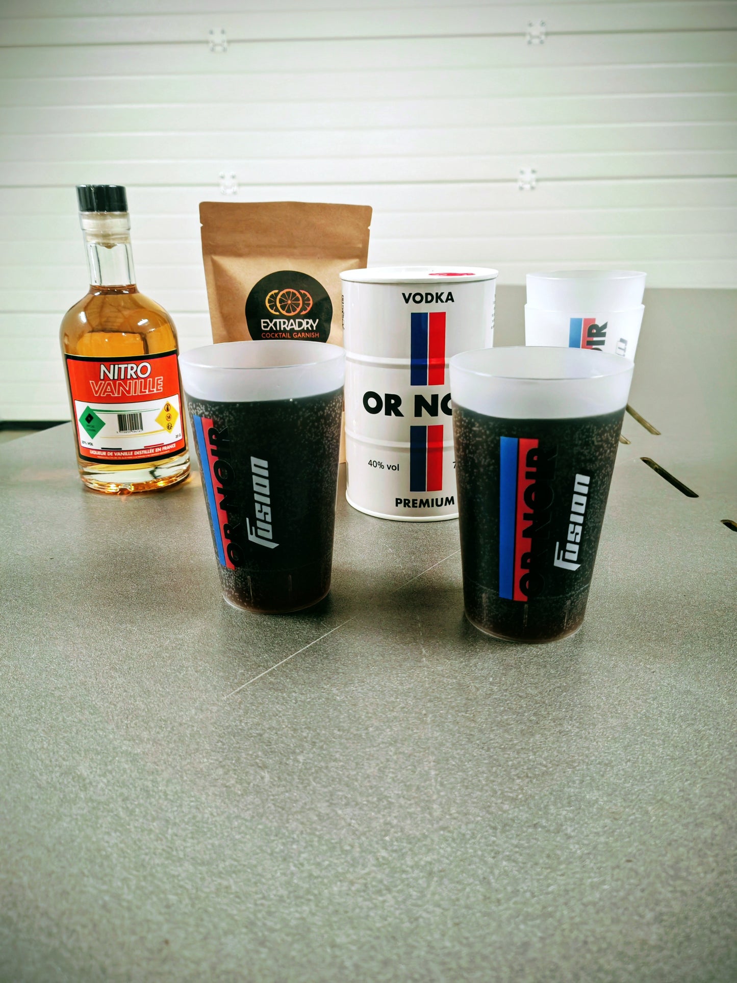 Pack FUSION Black Gold Rush by Or Noir Vodka